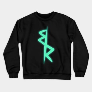 David’s Jacket Logo Neon Glow - Cyberpunk Edgerunners Crewneck Sweatshirt